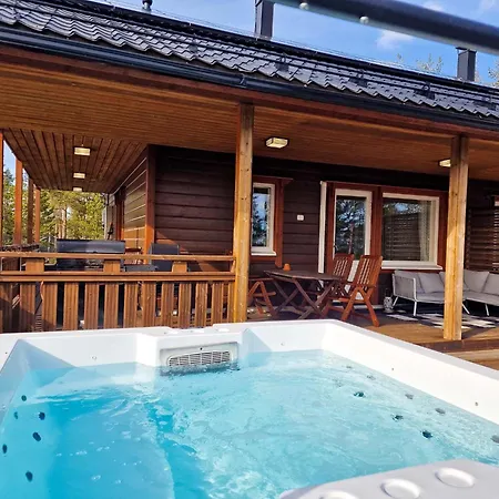 Kaepylinna B - 9 Hloe, Himos Laensihuippu Ski-inout Villa Jamsa