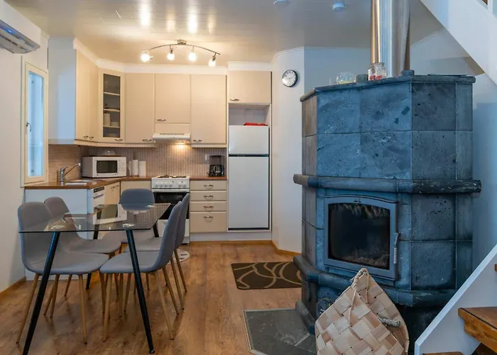 וילה Kaepylinna B - 9 Hloe, Himos Laensihuippu Ski-inout *